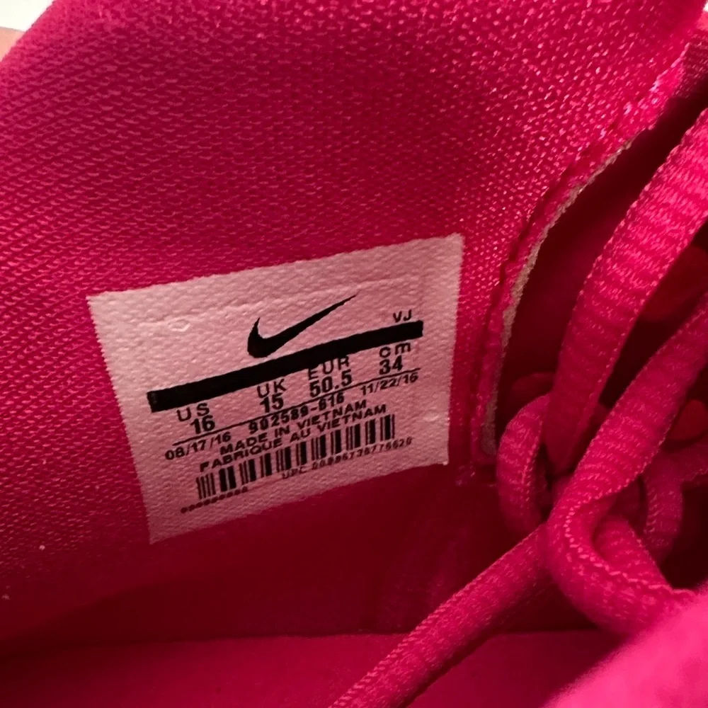 Nike Zoom 2007 Rev EP Kay Yow Breast Cancer Awareness Men's Basketball Shoes